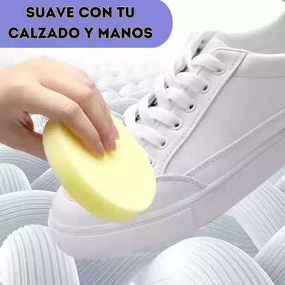 👟2X1 INSTAGLOW CREMA LIMPIADORA PARA ZAPATOS EN SECO🖌️